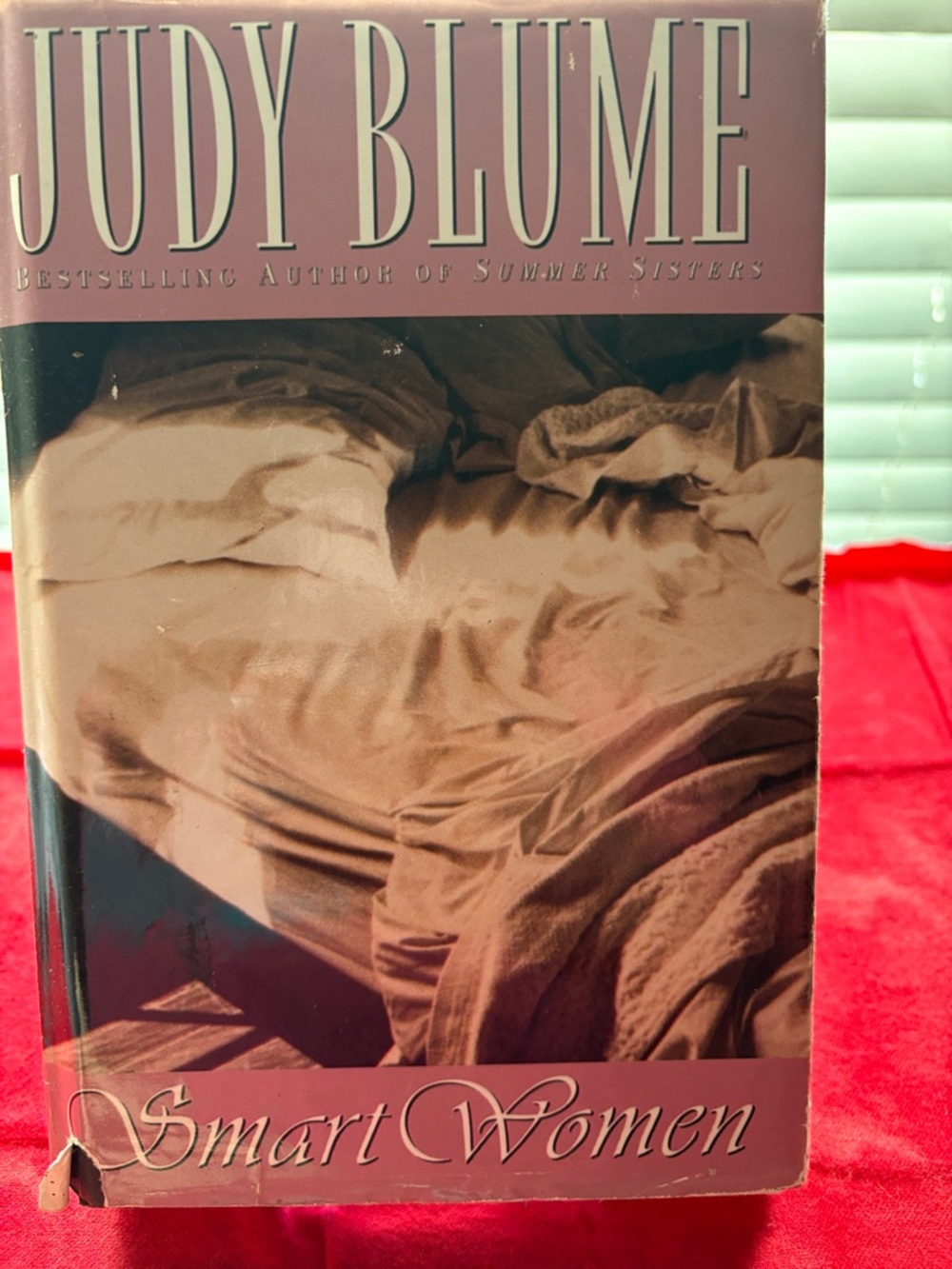Judy Blume "Smart Women" Paperback - Mauve/Tan Cover
